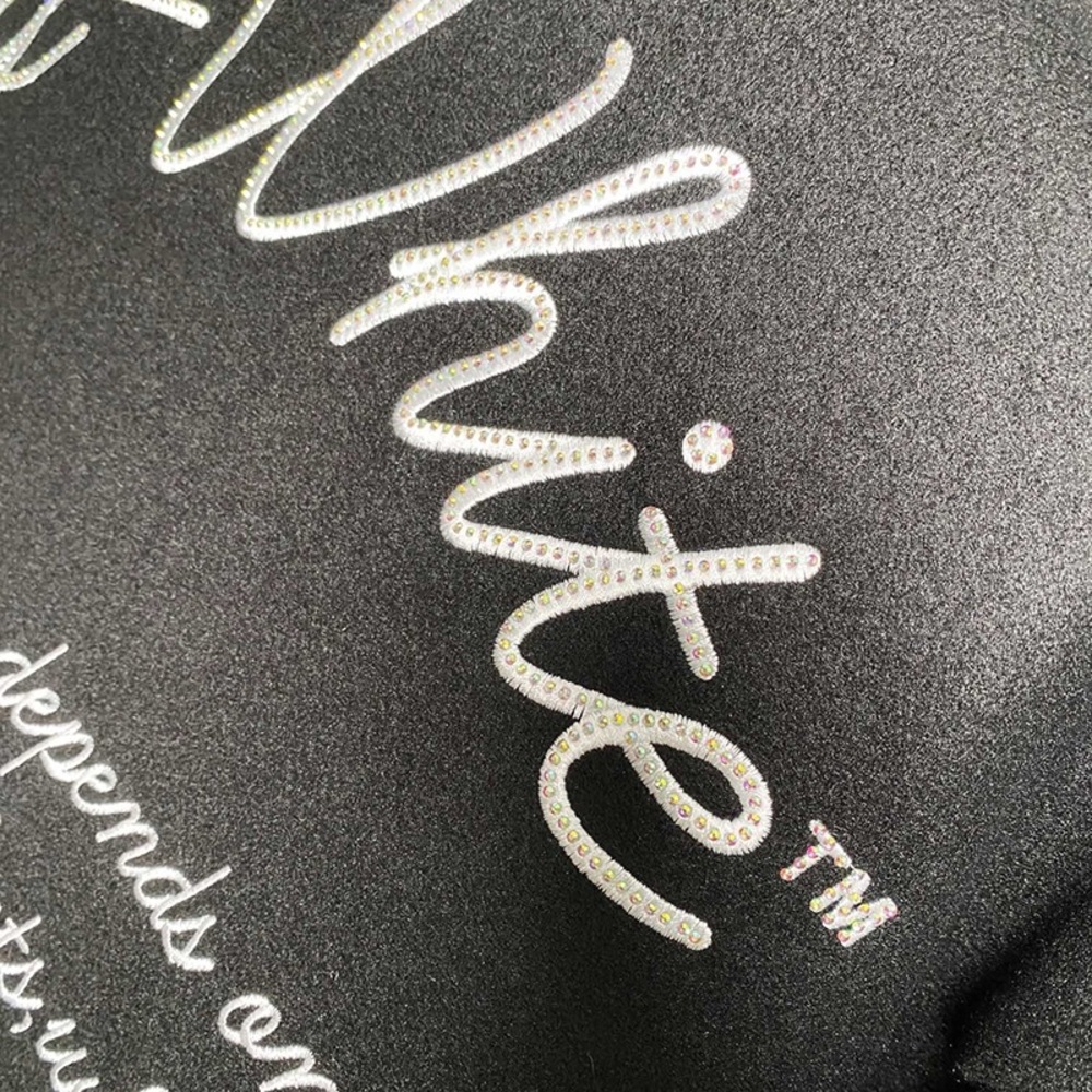 Off-White Black Baseball Jacket - image 5